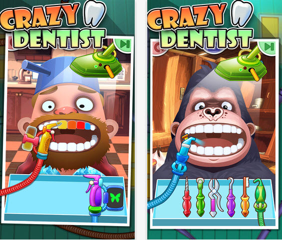 Crazy Dentist - Jogue Crazy Dentist Jogo Online